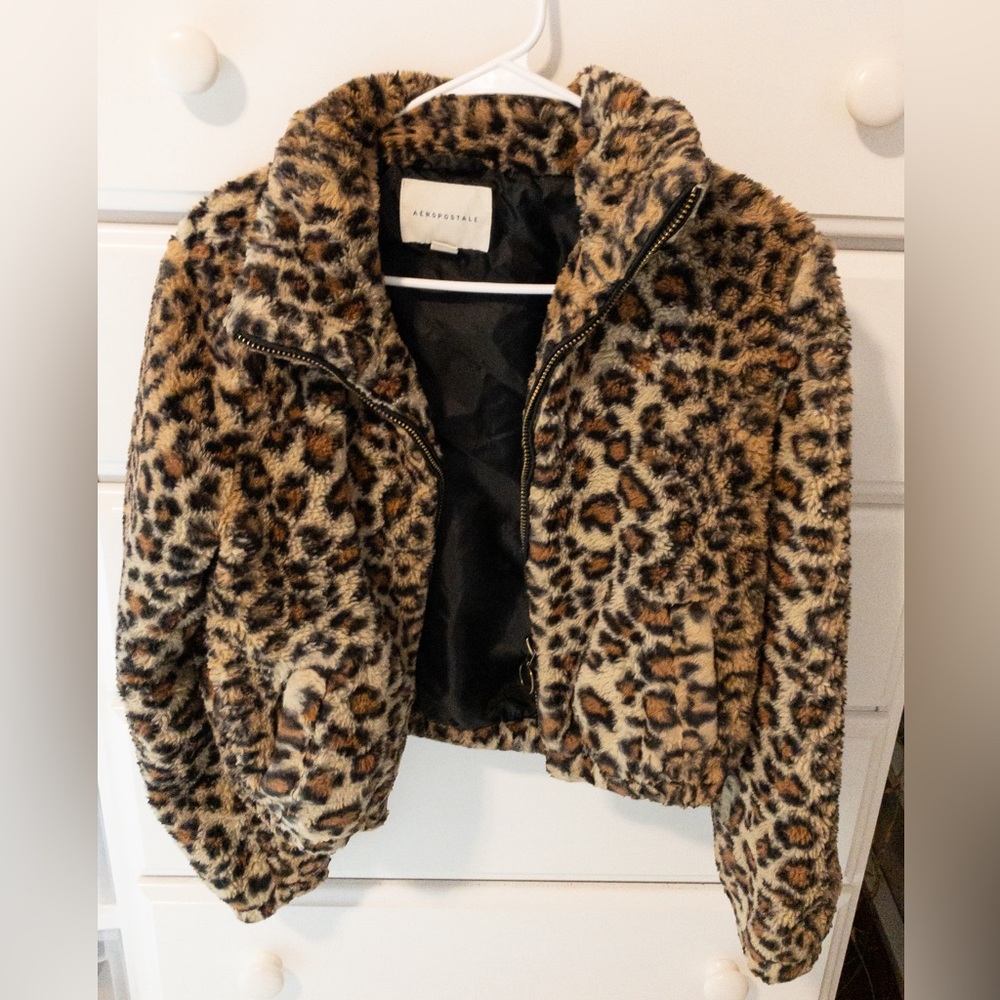 Size XS Aeropostale Fur Jacket